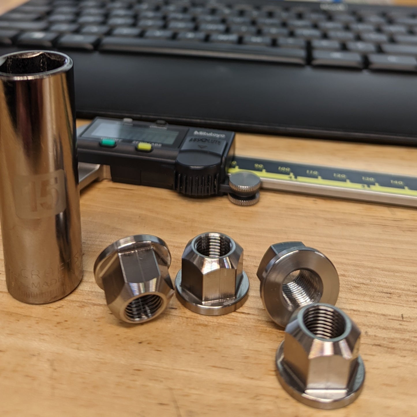 Nice Nuts Stainless Steel Axle Nuts